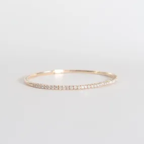 Diamond Flexi Bangle Bracelet