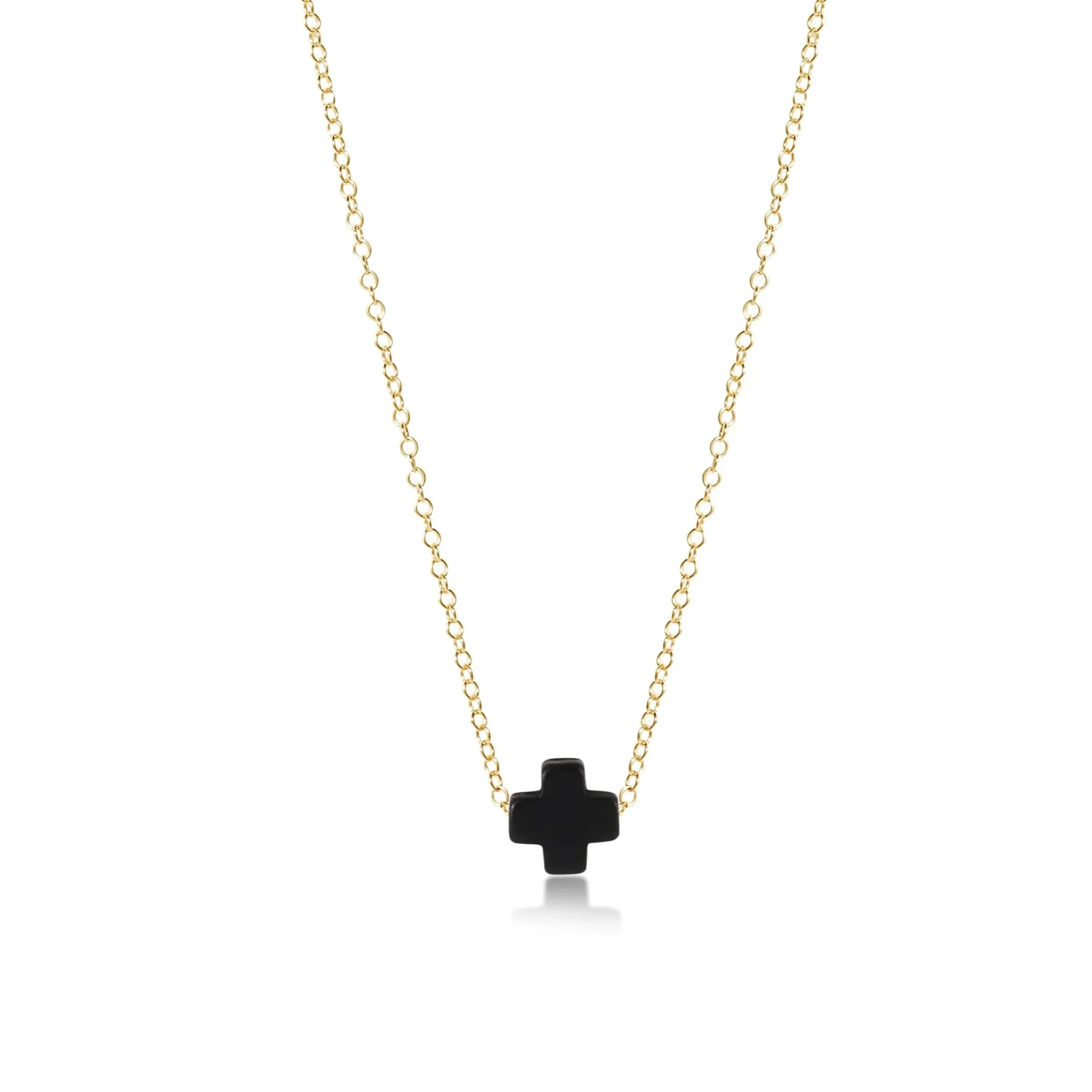 Enewton 16" Necklace Gold-Signature Cross