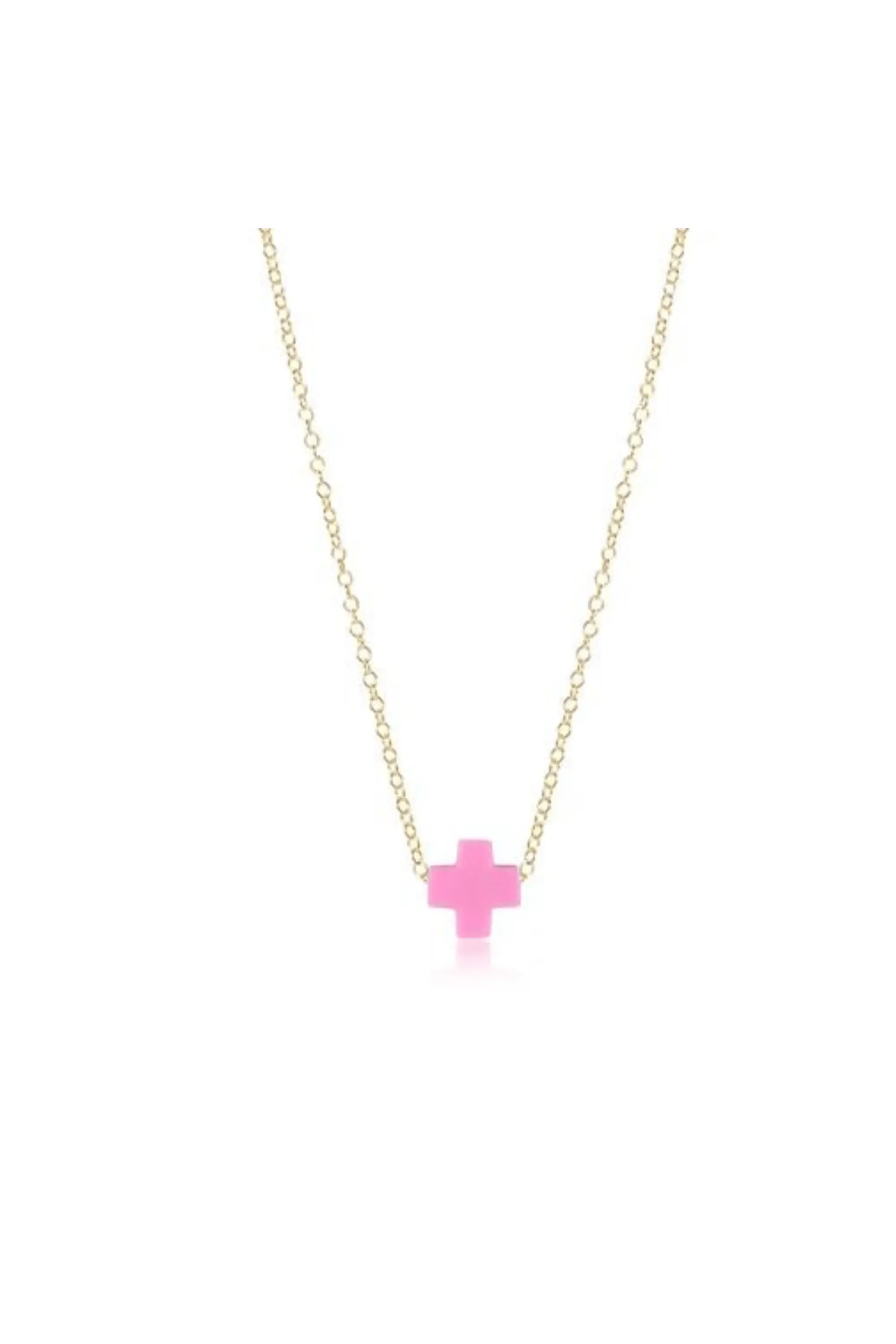 Enewton 16" Necklace Gold-Signature Cross