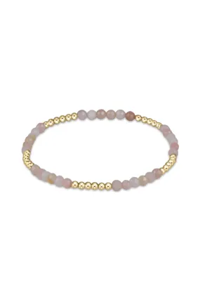 Enewton Blissful Pattern 2.5mm Bead Bracelet - Pink Opal