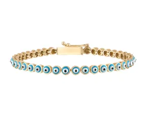 Evil Eye Tennis Bracelet