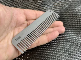 Exclusive Titanium Comb - Limited Overrun!