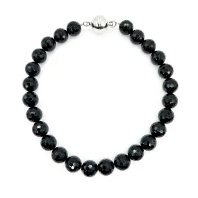 Faceted Onyx Necklace