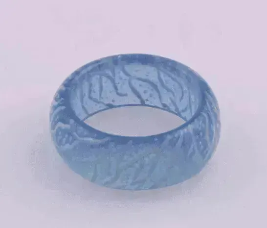 Fashionable Luminous Resin Ring