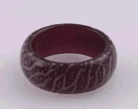 Fashionable Luminous Resin Ring