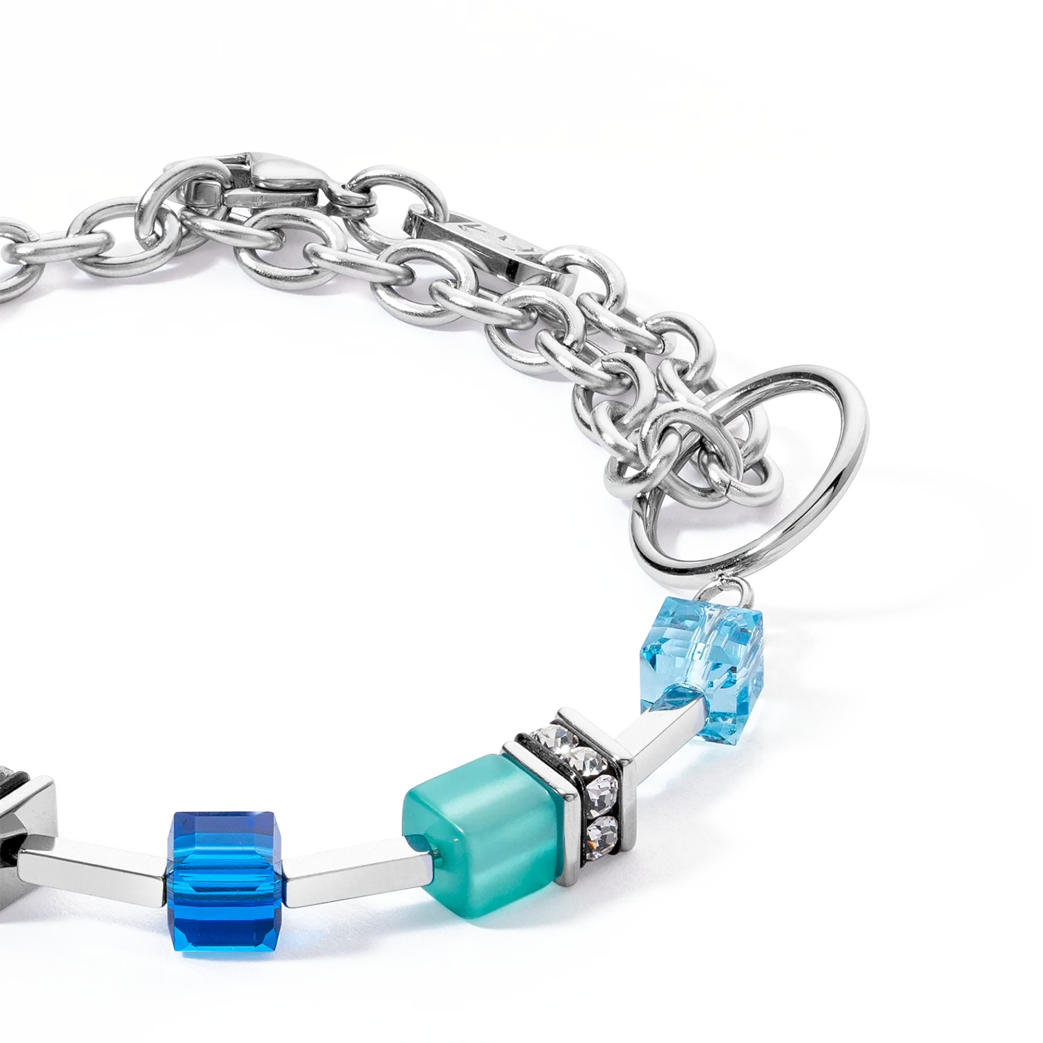 GeoCUBE® Iconic Layer Chain bracelet Ocean Vibes