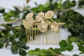 Ginkgo Hair Comb