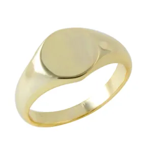 Gold-Dipped MIni Signet Ring