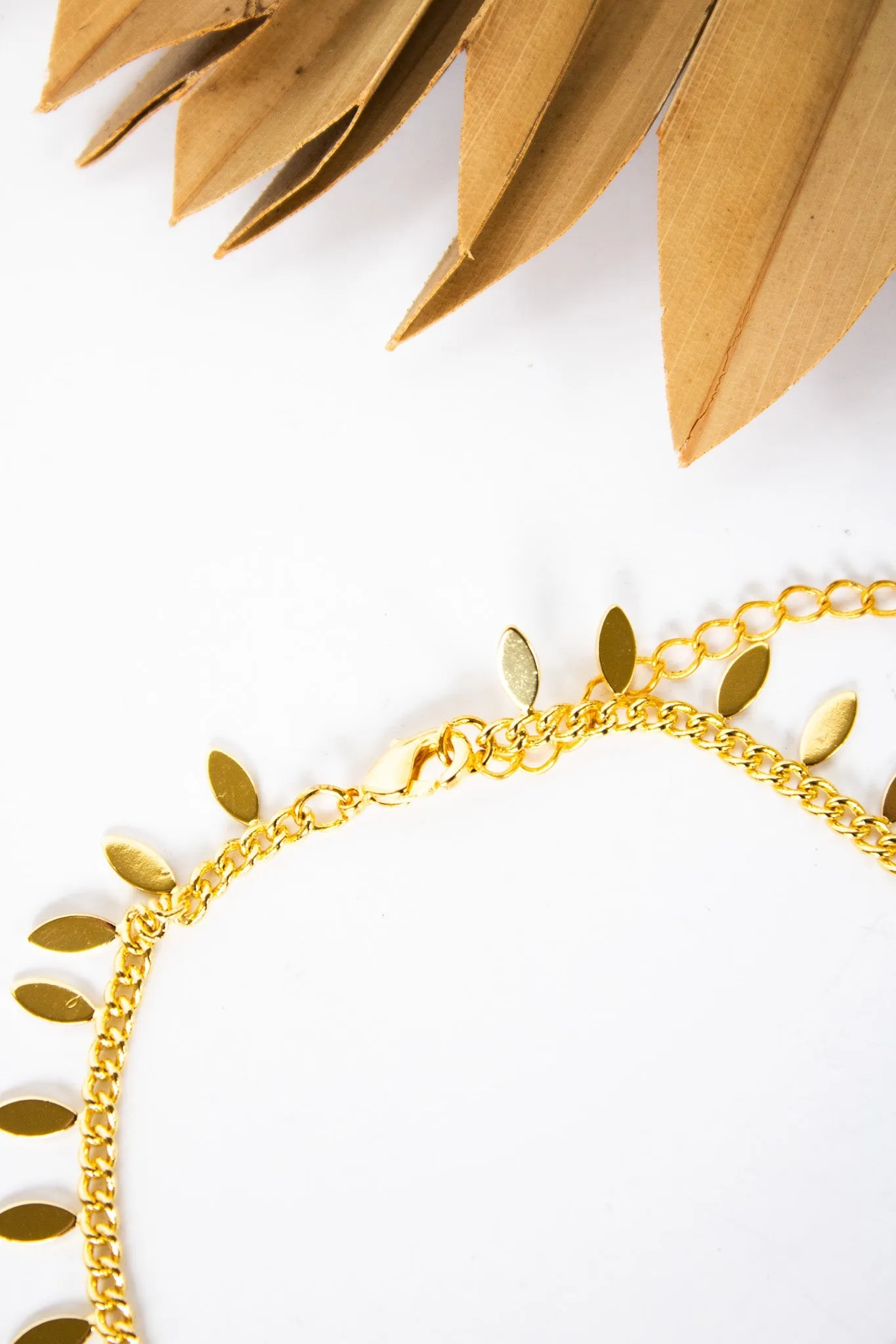 Gold Petals Necklace