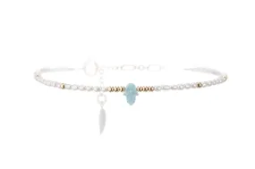 Hand Pearl Opal Bracelet