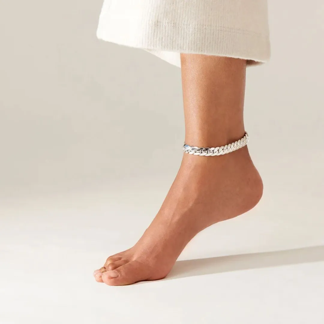 Harvey Anklet (Silver)