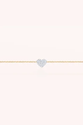 HEART PAVÉ BRACELET