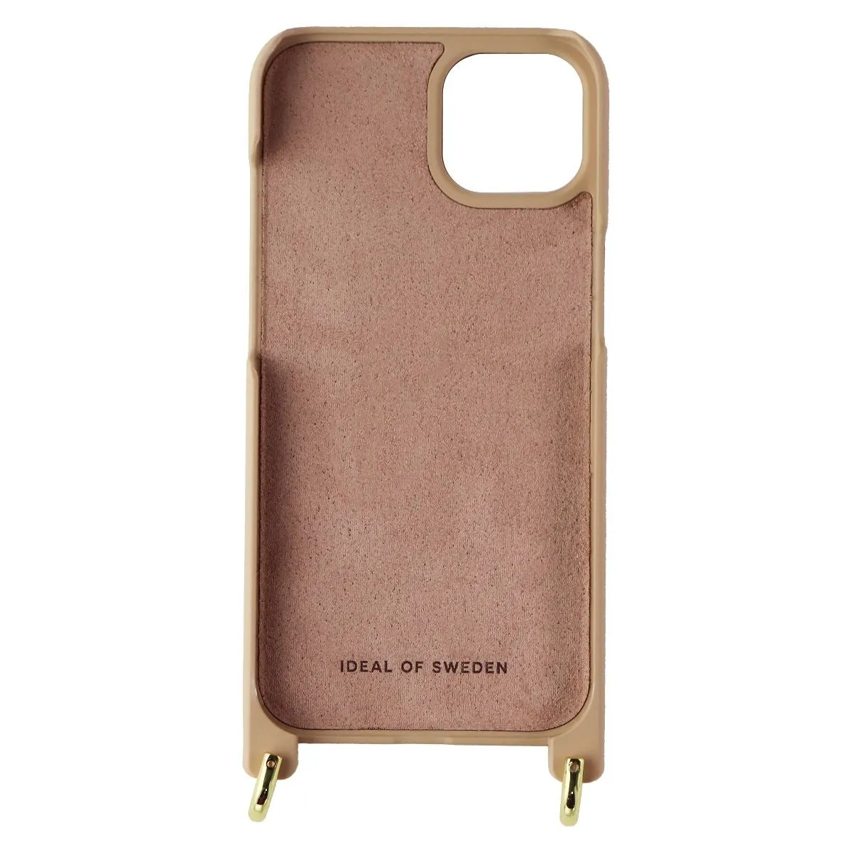 iDeal of Sweden Atelier Necklace Case for iPhone 13 - Misty Rose Croco