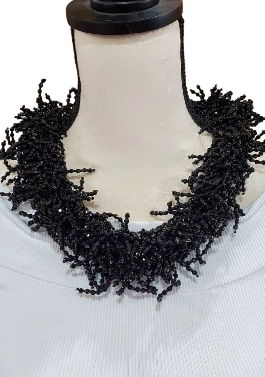 Jackie Jones Midnight Sparkle Collar Necklace