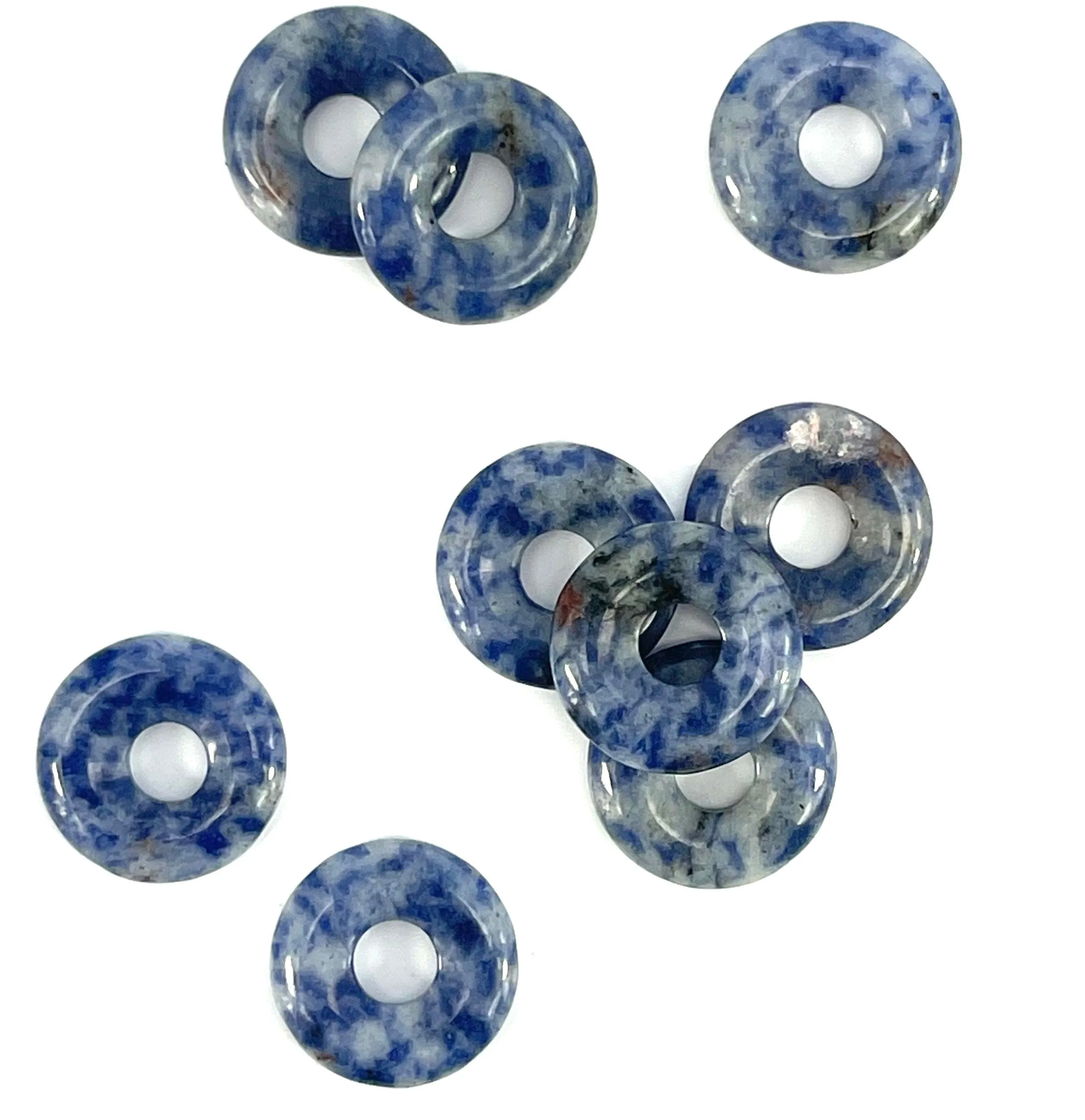 Jade donut beads, Sku#BG131