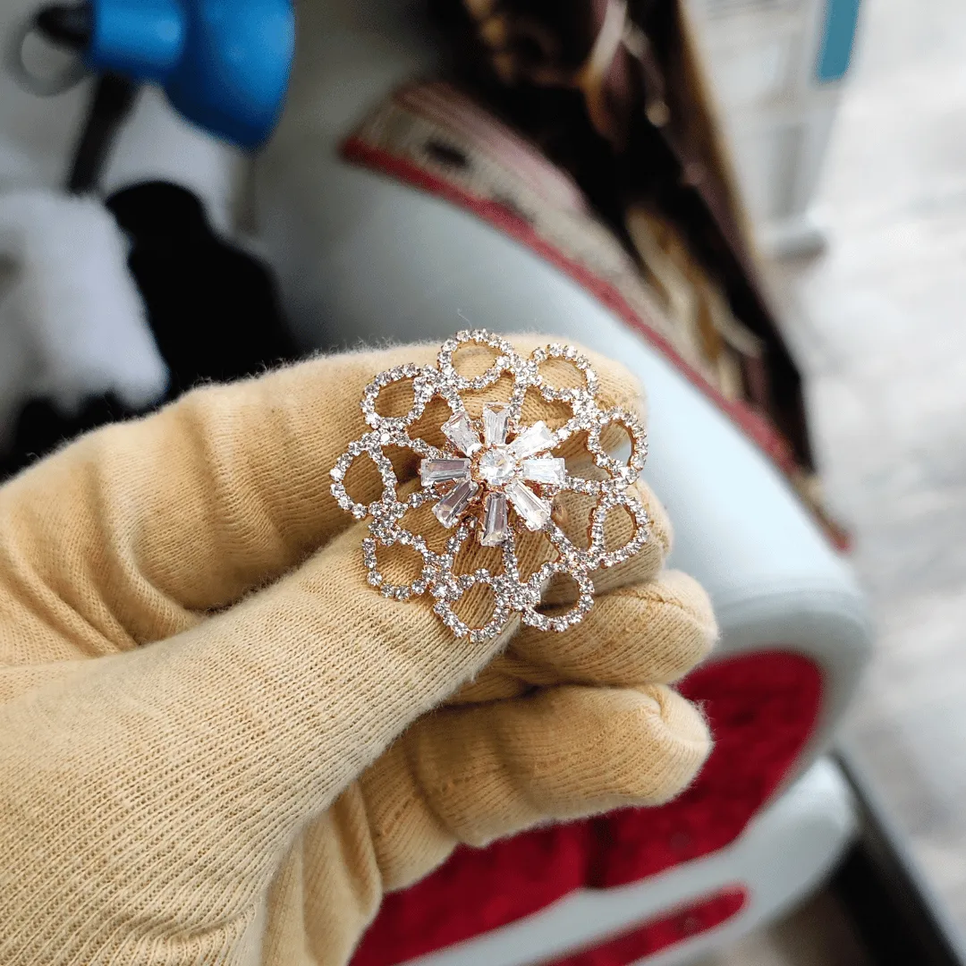 Jewelestia Floral Elegance Ring