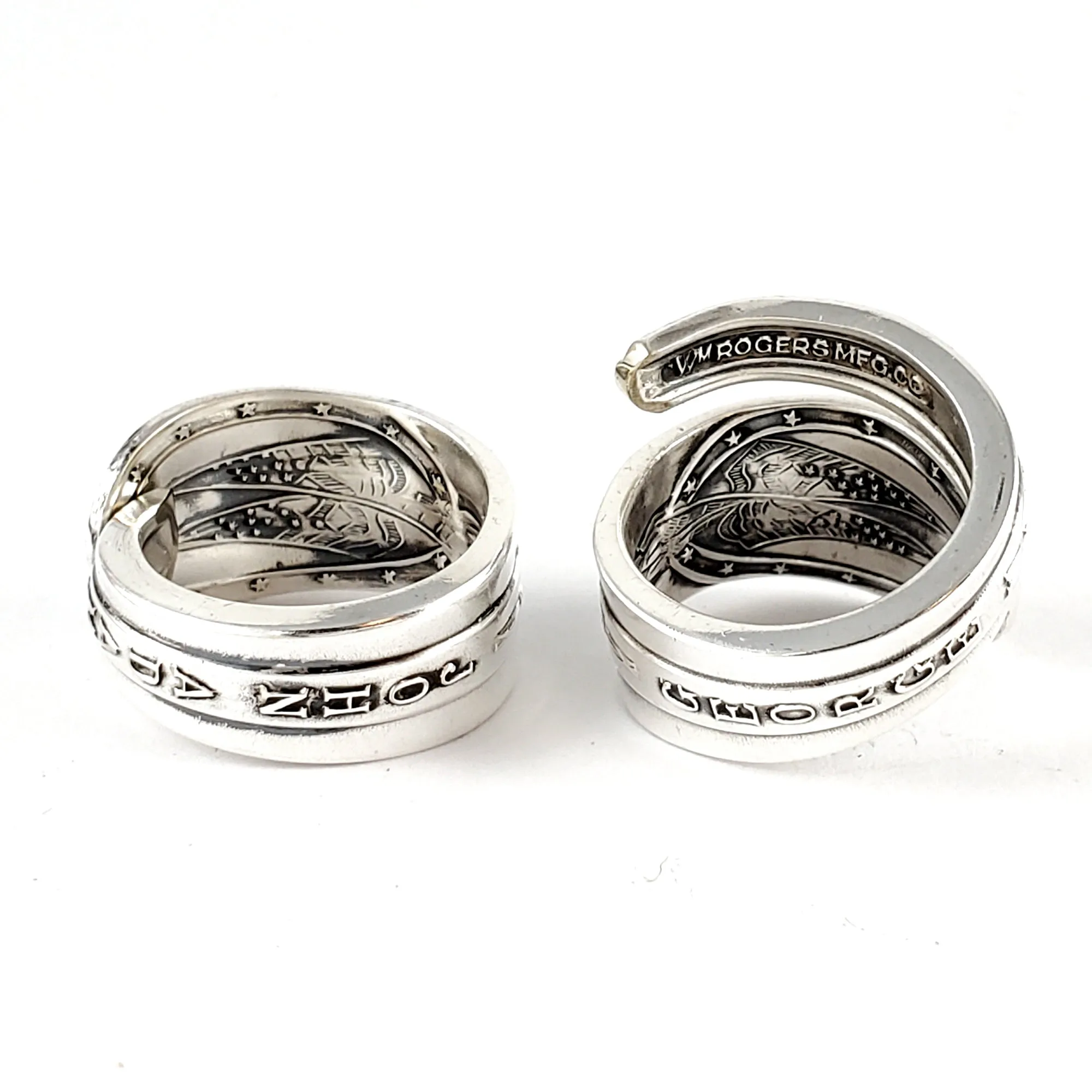 John F Kennedy Presidential Spoon Ring - Made to Order