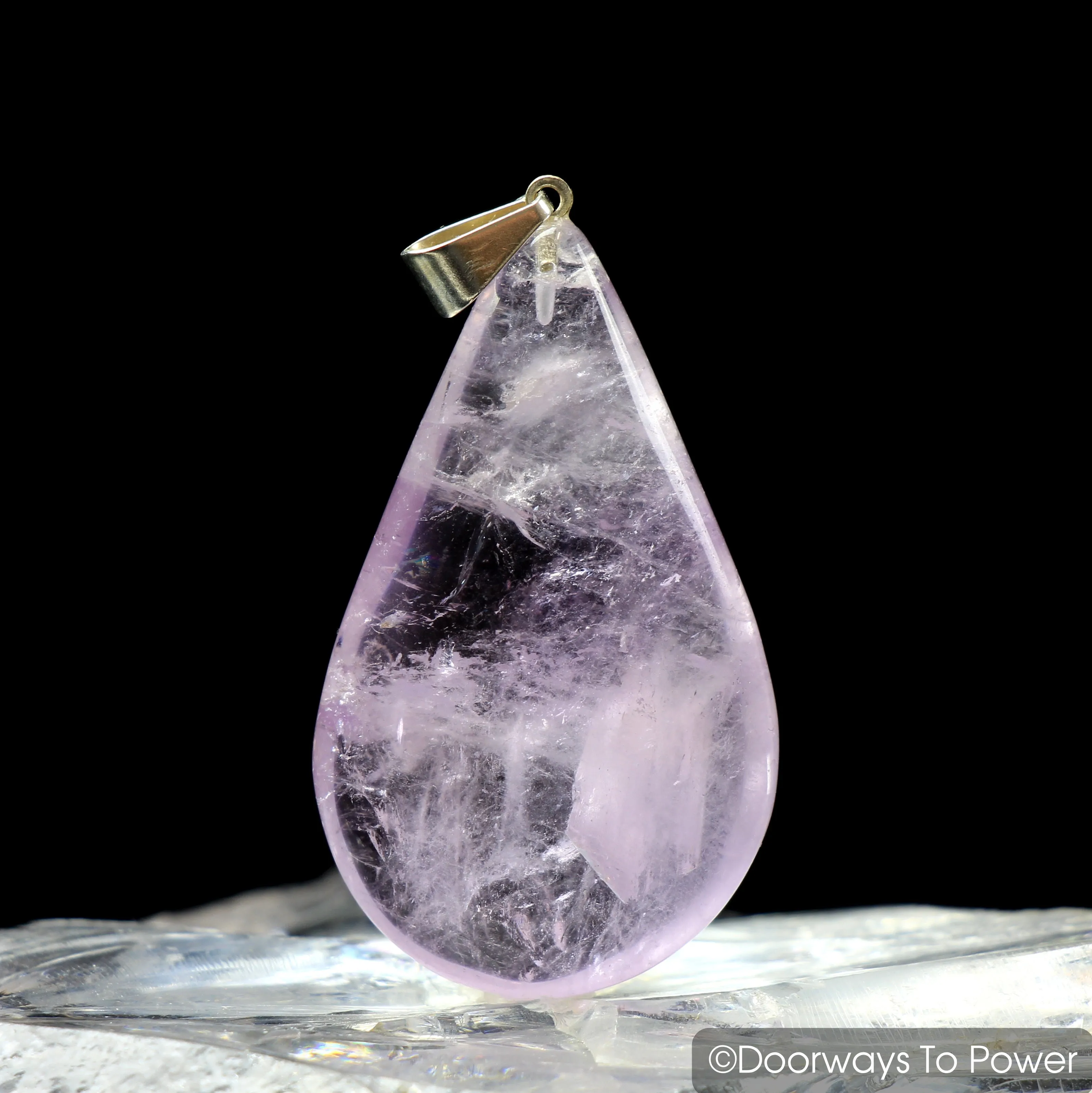 John of God Blessed Casa Crystal Pendant Amethyst