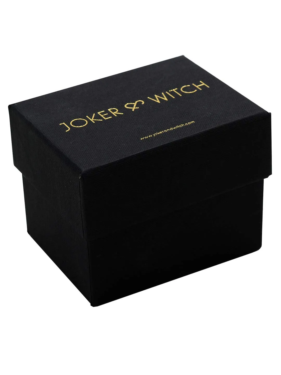 Joker & Witch Noel Classic Black DIAL Silver MESH Men's Watch