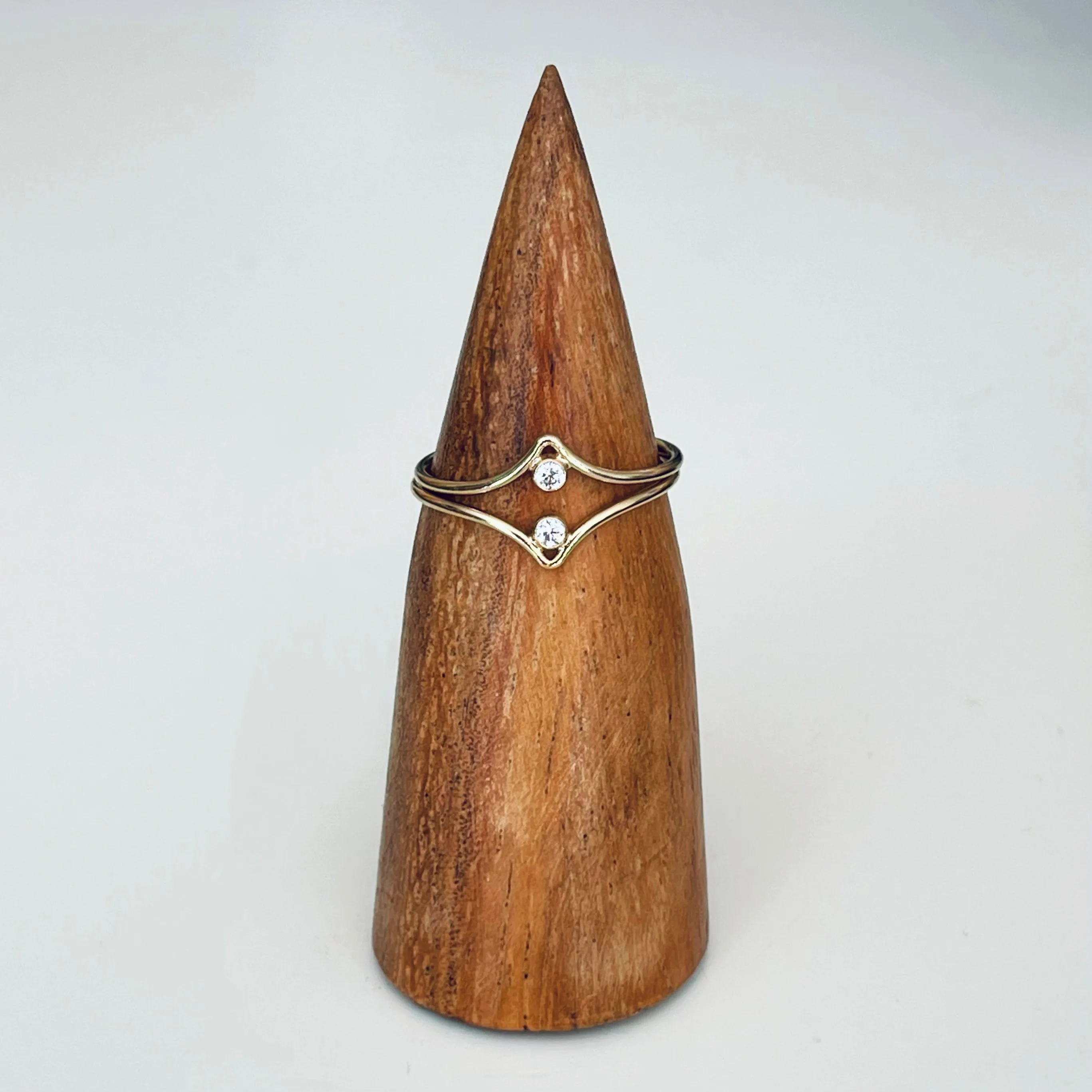 Kaimana Chevron Ring / 2mm