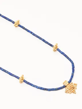 Lapis Lazuli Triadic Necklace