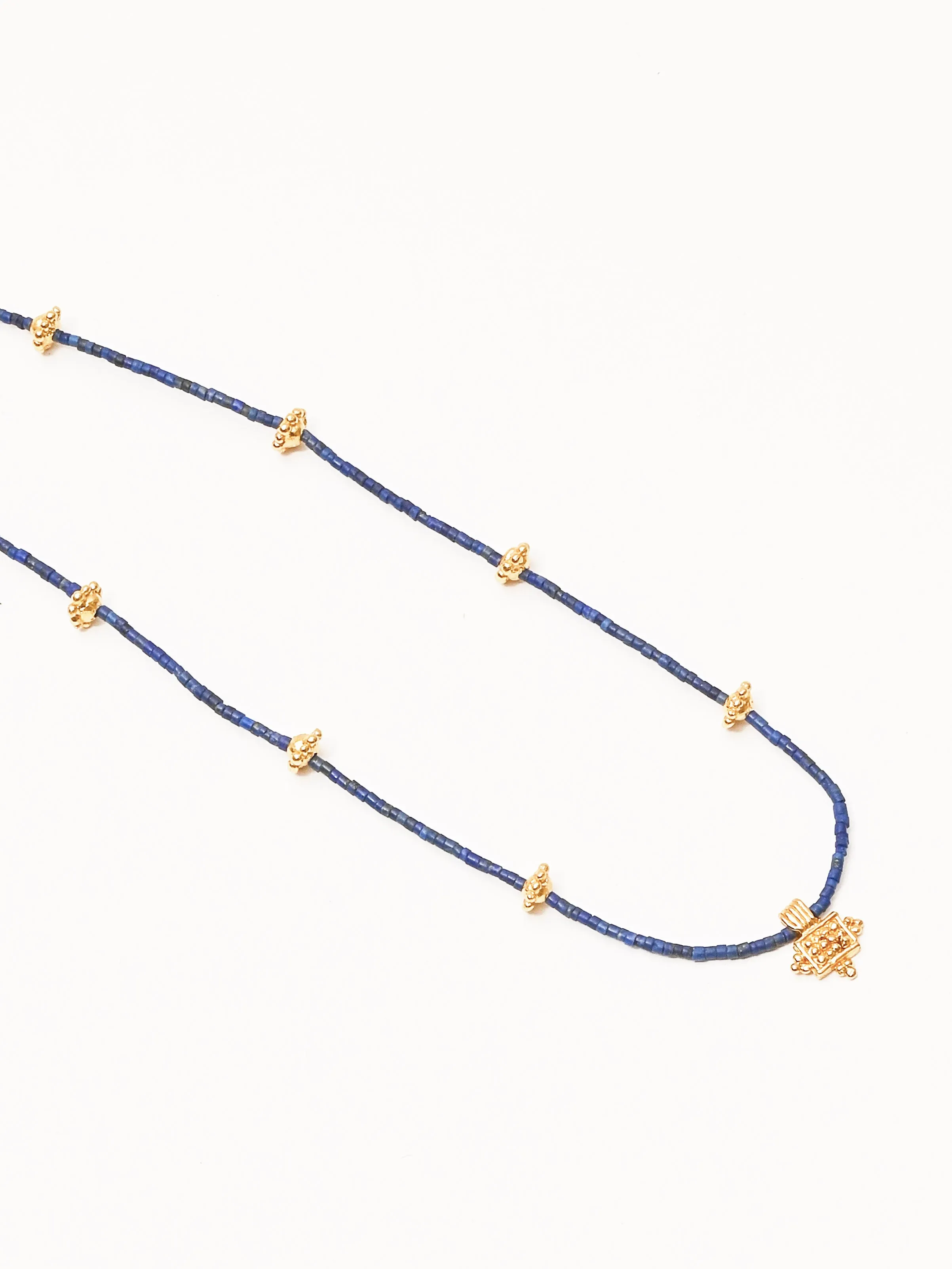 Lapis Lazuli Triadic Necklace