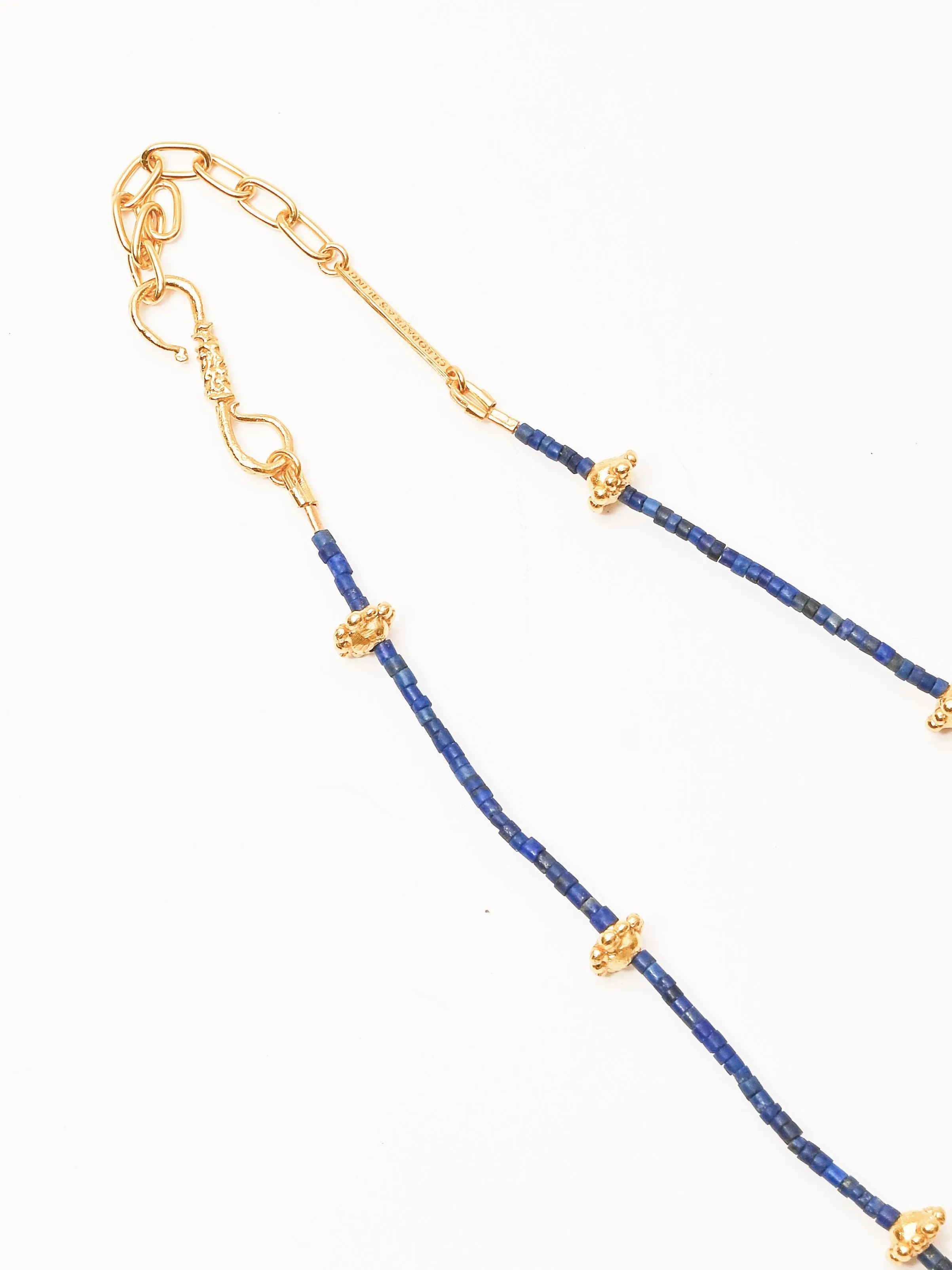 Lapis Lazuli Triadic Necklace