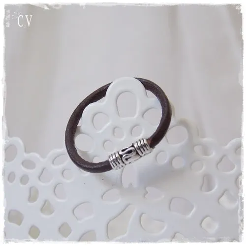 LIMITED EDITION: Stackable Leather Ring