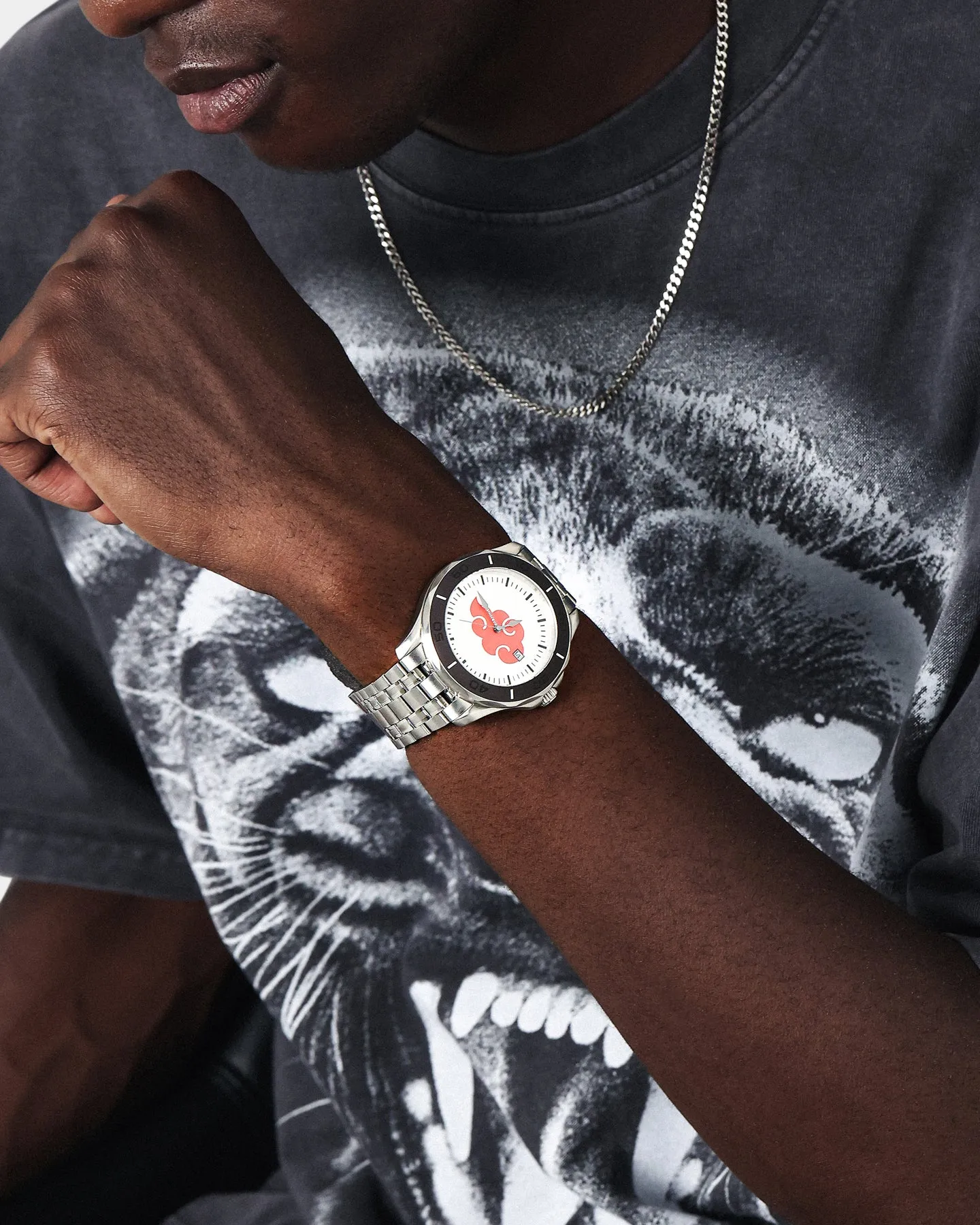 Loiter X Naruto O Tanto Watch Black/Silver/Grey