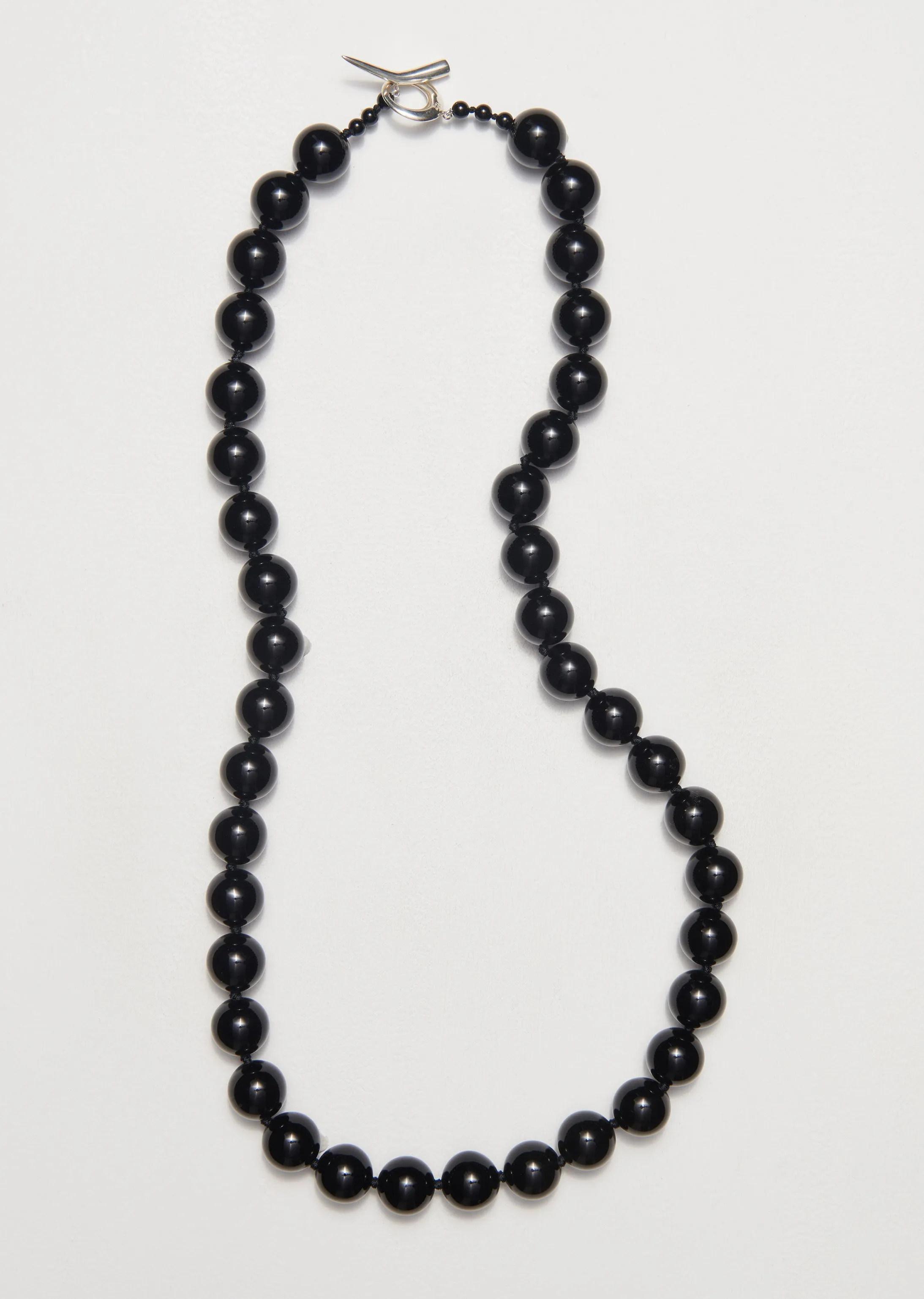 Long Onyx Perriand Necklace