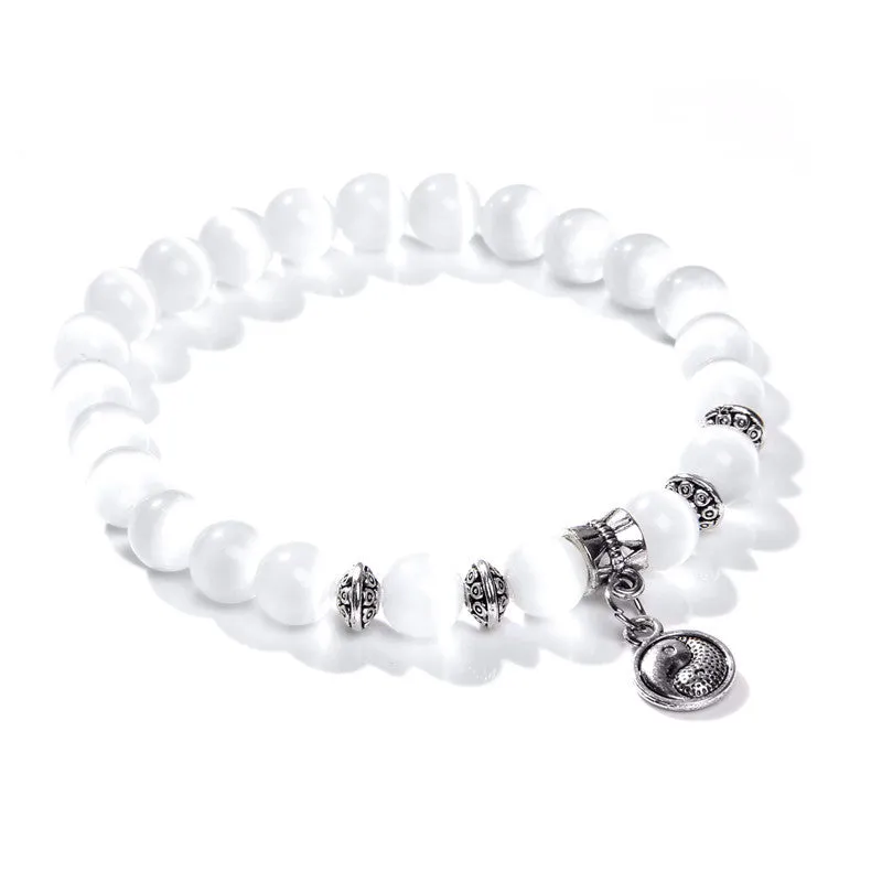 Lover White Beads Bracelet:tm: