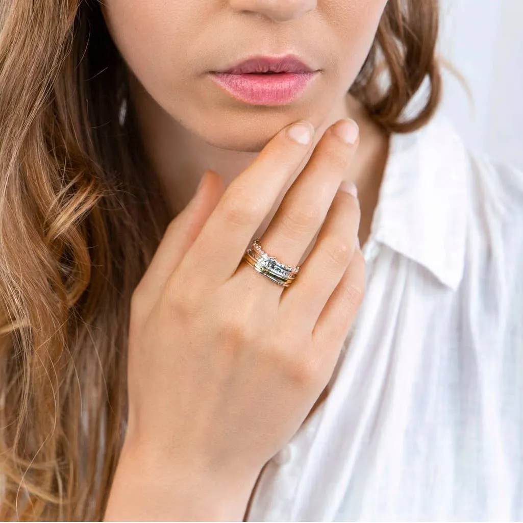 Majestic Crown Spinning Ring