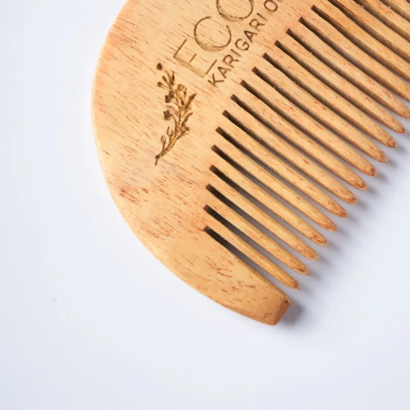 Men's Neem Wood Beard Comb