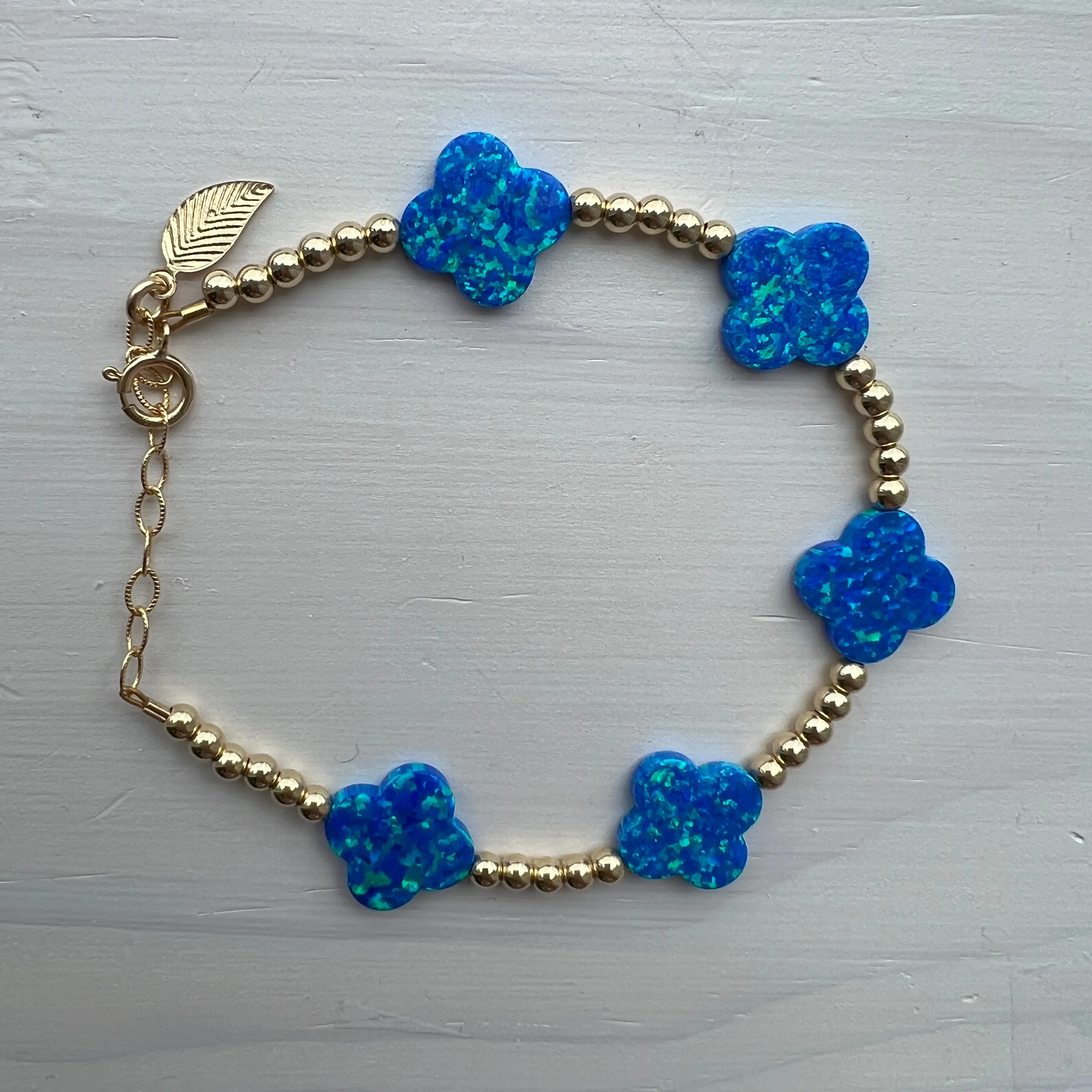 Multi Large Clover Bracelet