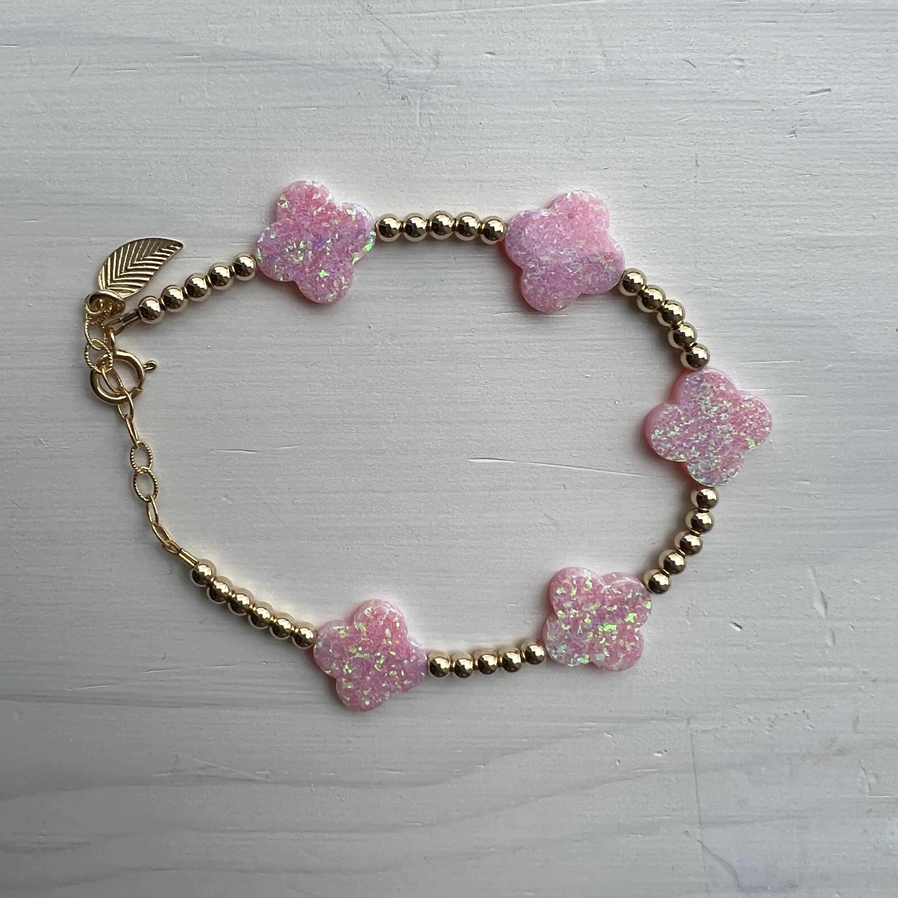 Multi Large Clover Bracelet