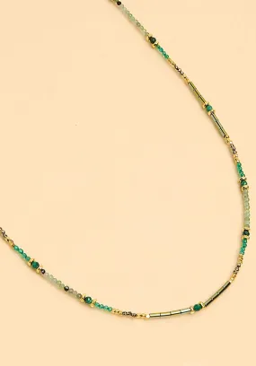 Necklace Caev5 Aella-Vert