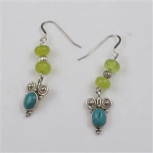 New Jade &  Turquoise Earrings