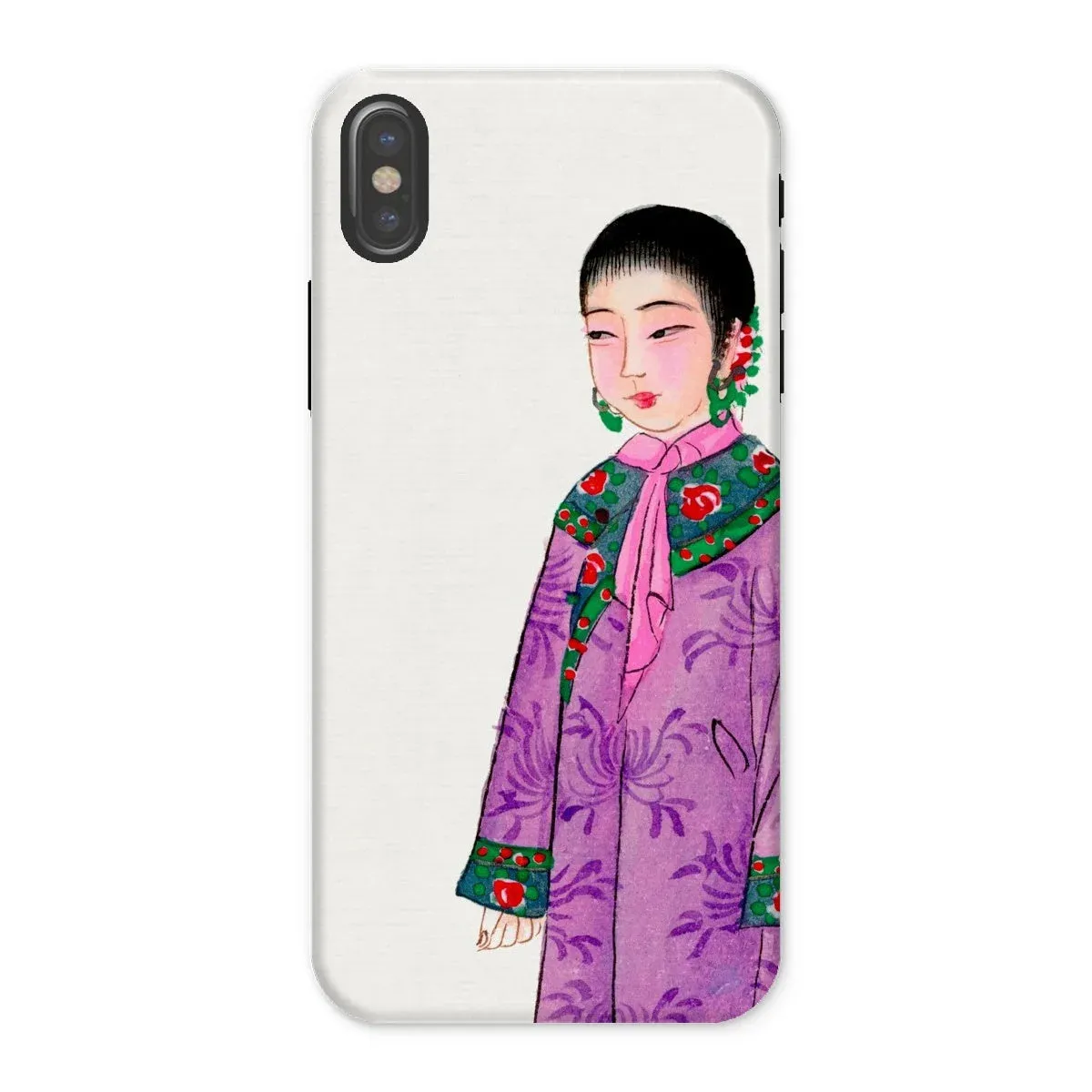 Noblewoman - Qing Dynasty Fashion iPhone Case