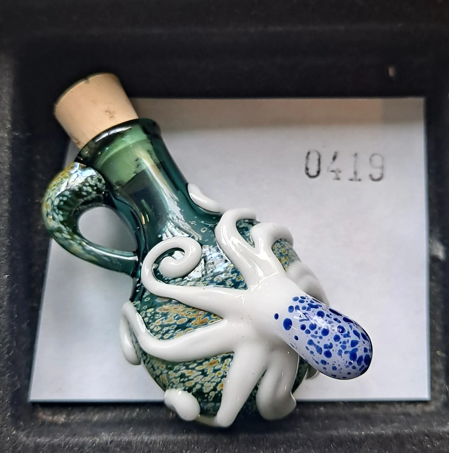 Octopus Potion Bottle Pendants