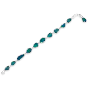 Opal & Diamond Bracelet