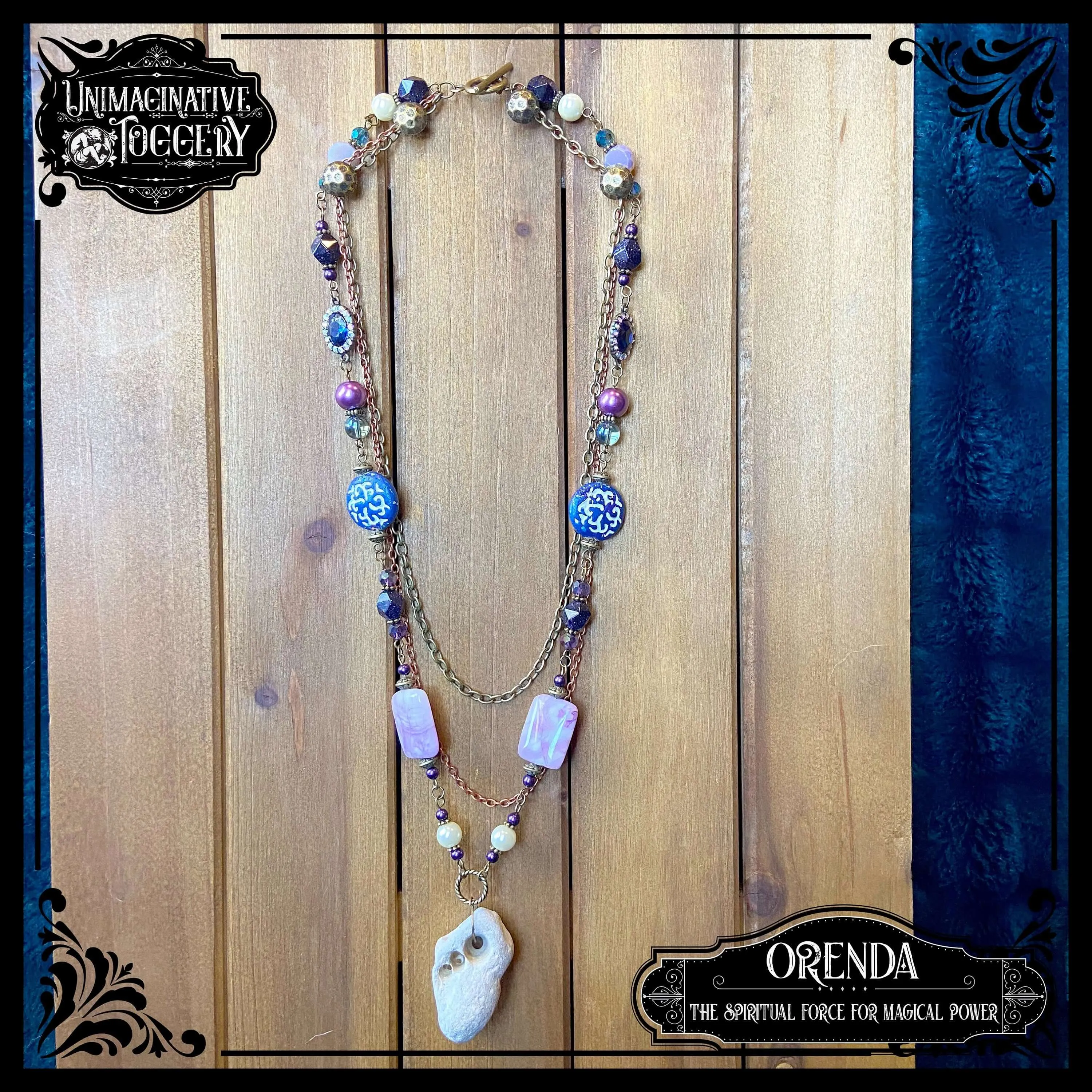 Orenda the Spiritual Force for Magical Power necklace