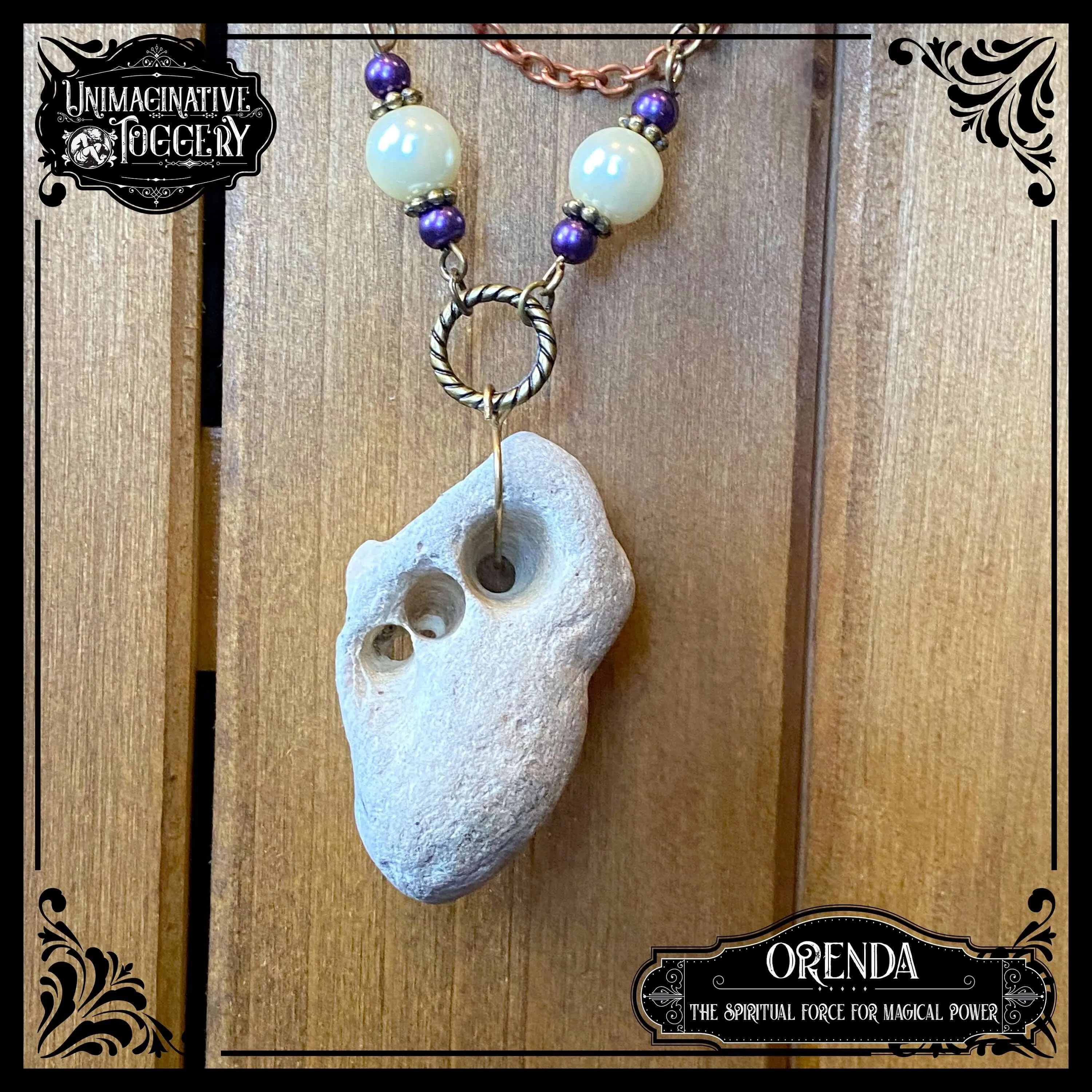 Orenda the Spiritual Force for Magical Power necklace