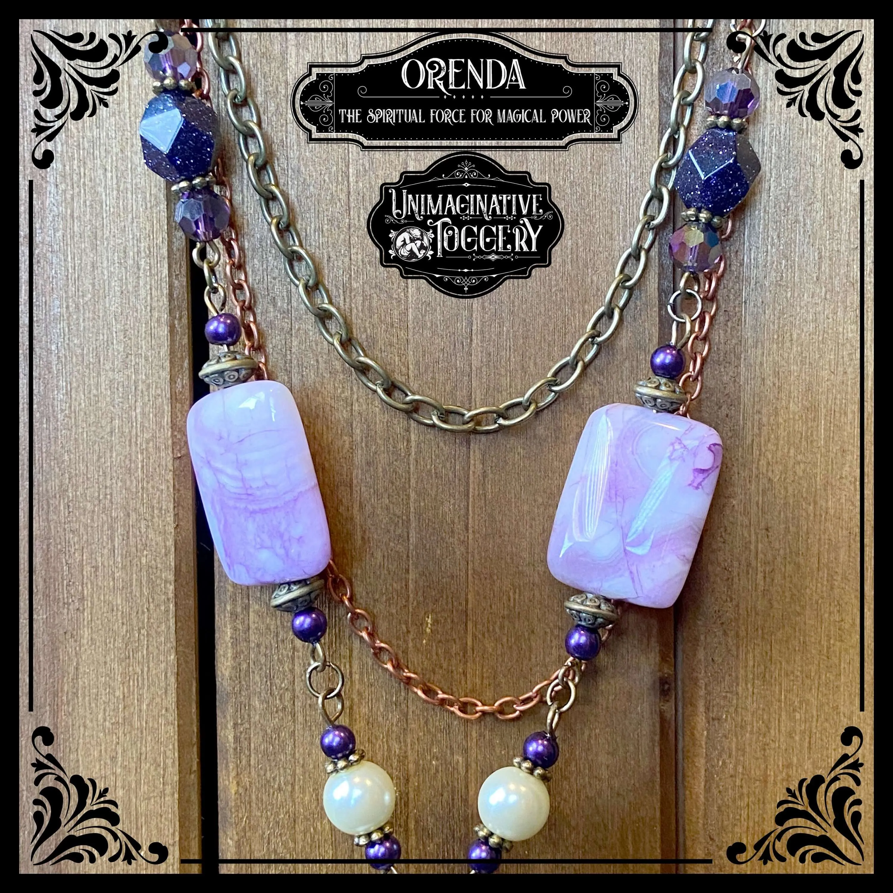 Orenda the Spiritual Force for Magical Power necklace