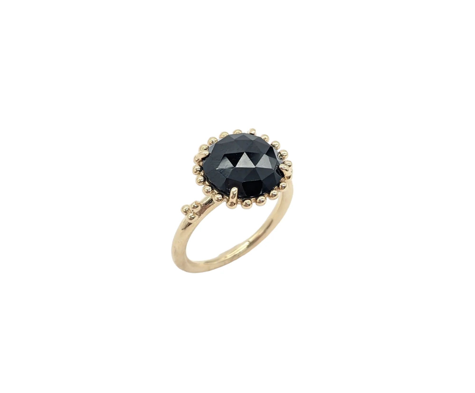 Pandora Black Spinel Ring