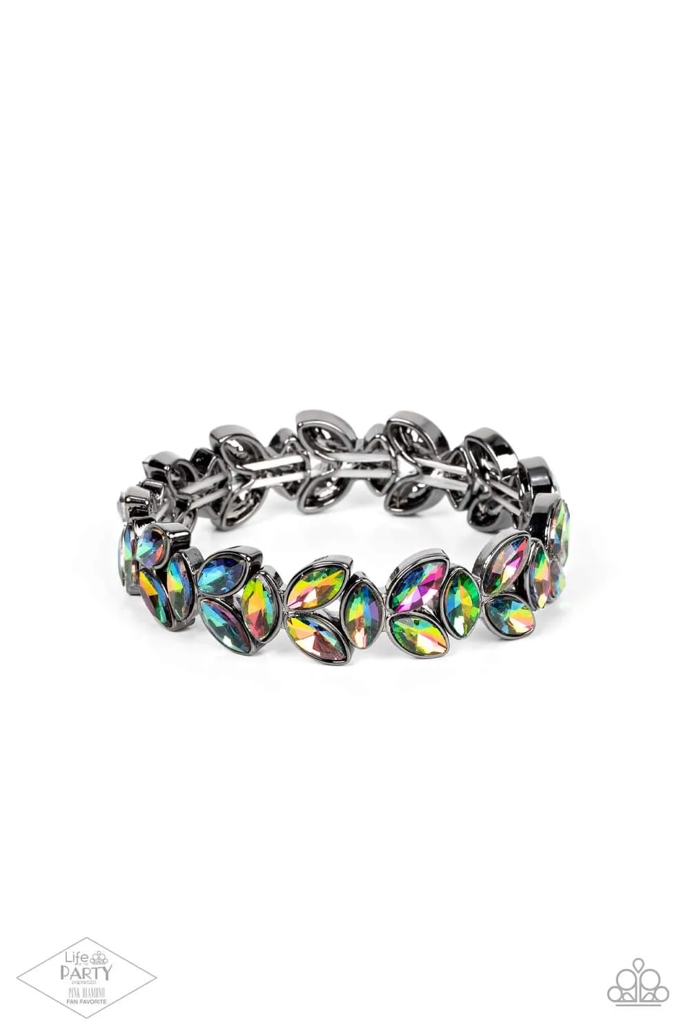 Paparazzi Gilded Garden Bracelet Multi (Oil Spill)