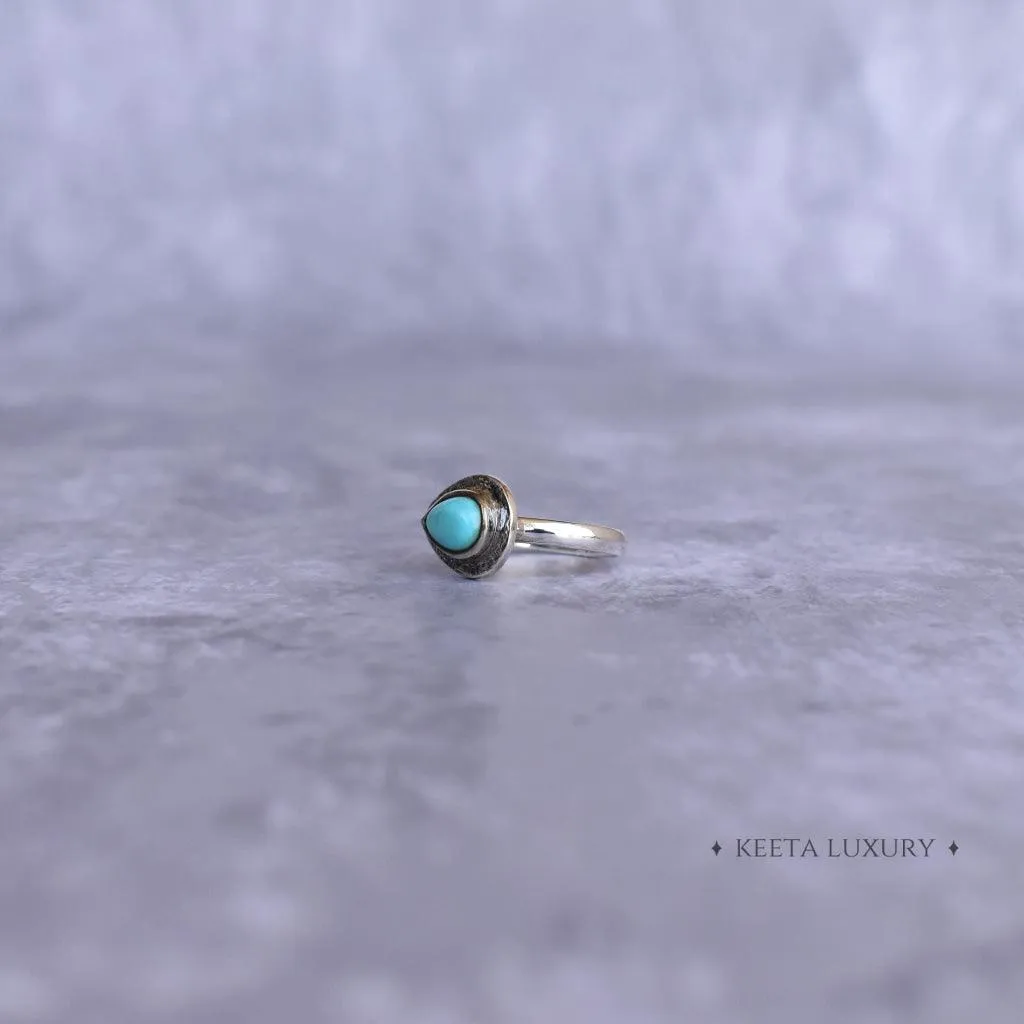 Pear Dreams - Turquoise Ring