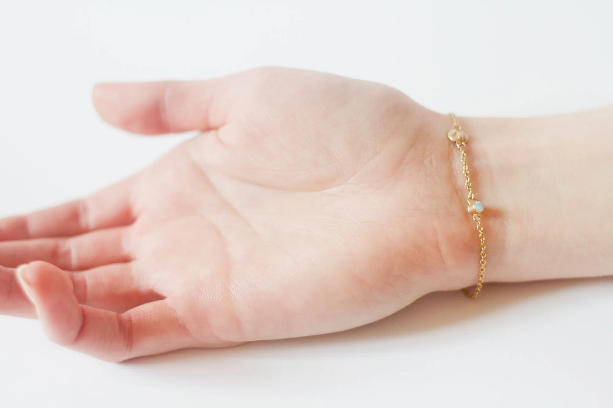 Pluto & Charon Chain Bracelet