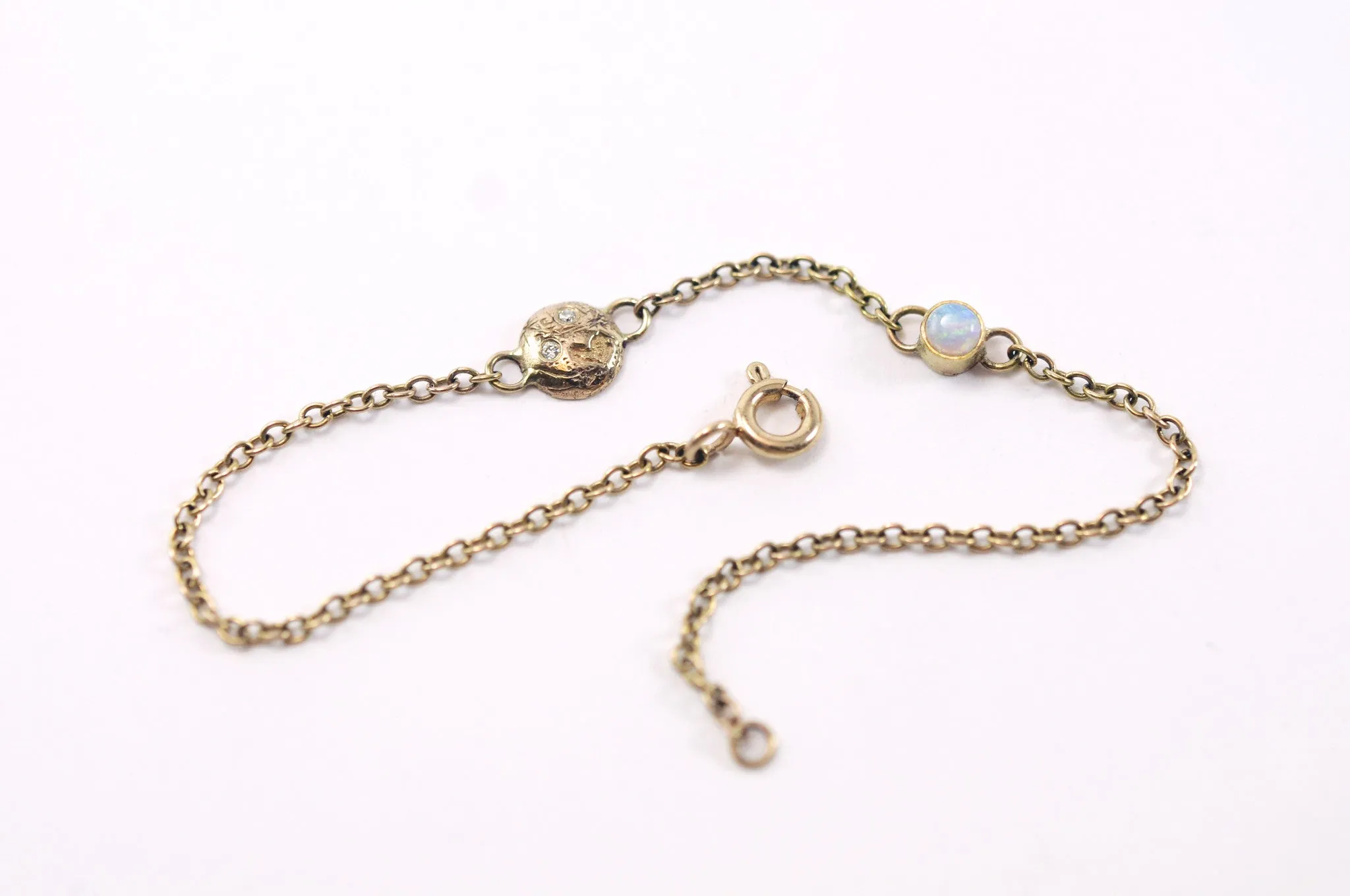 Pluto & Charon Chain Bracelet