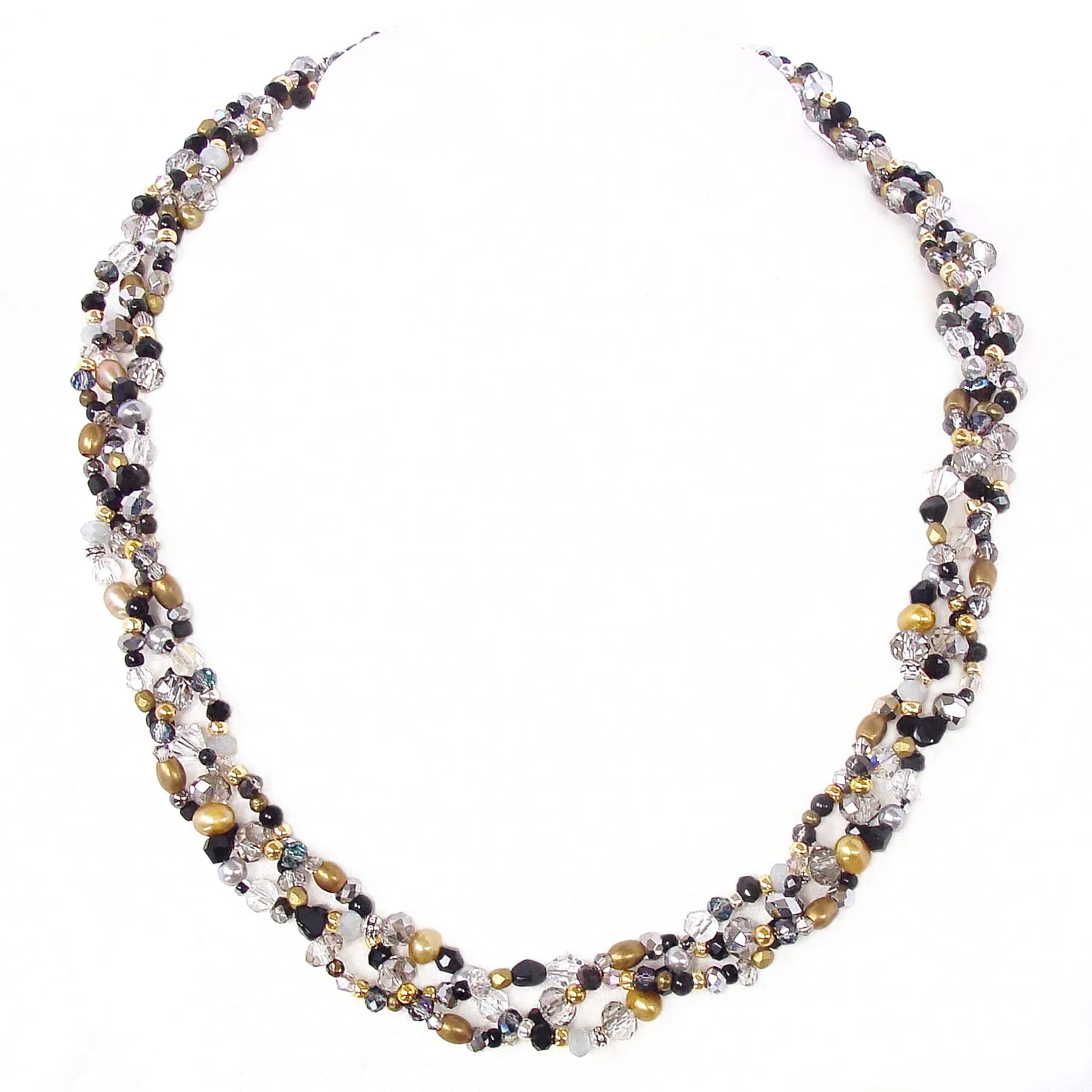 Posh Matrix: Mixed Metal Necklace