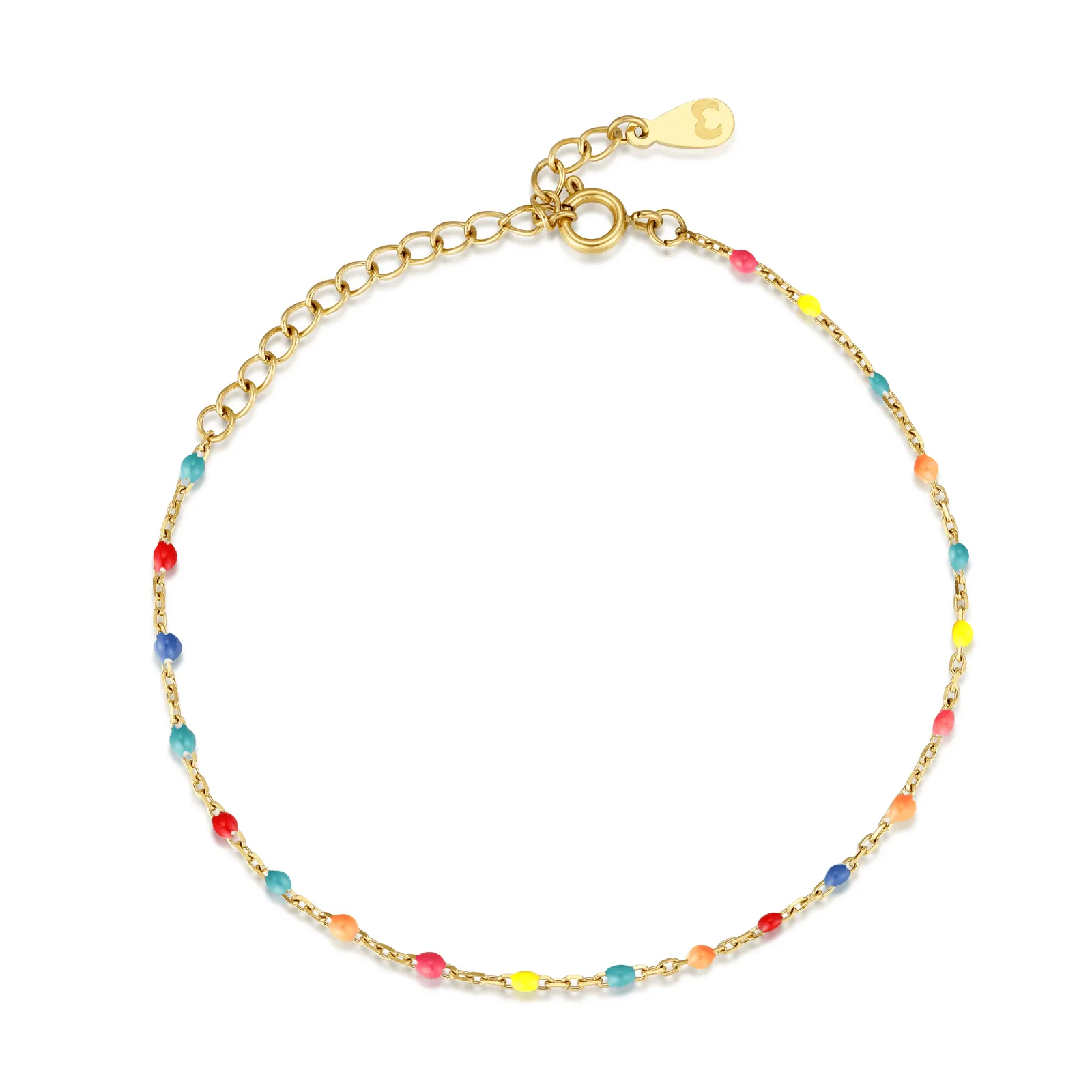 "Multicolour Cocktail" Anklet